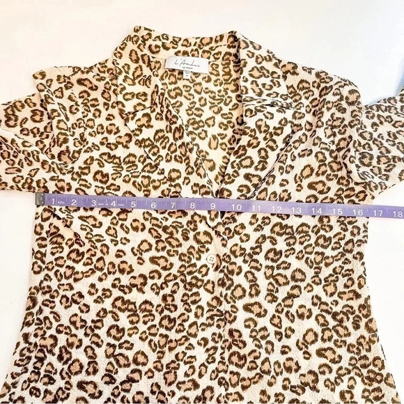 L’Academie leopard top one button from revolve size XS - Picture 8 of 9